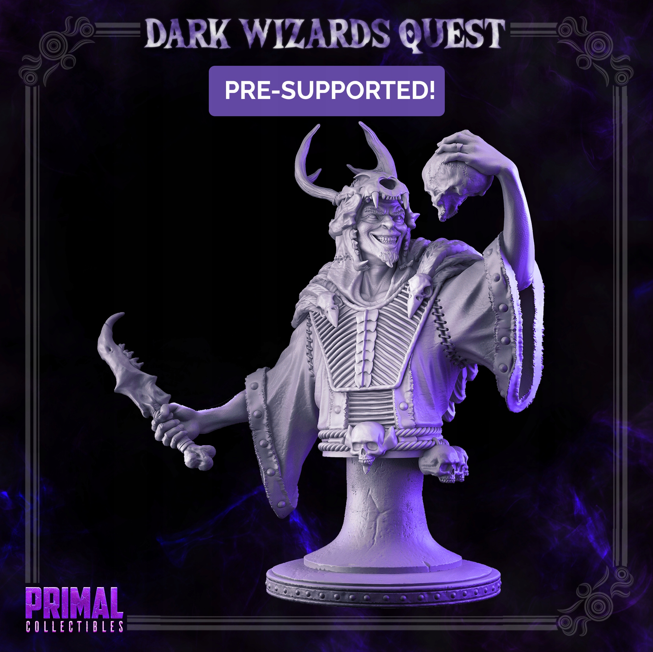 Nekromancer Abaddon Bust Primal Collectibles