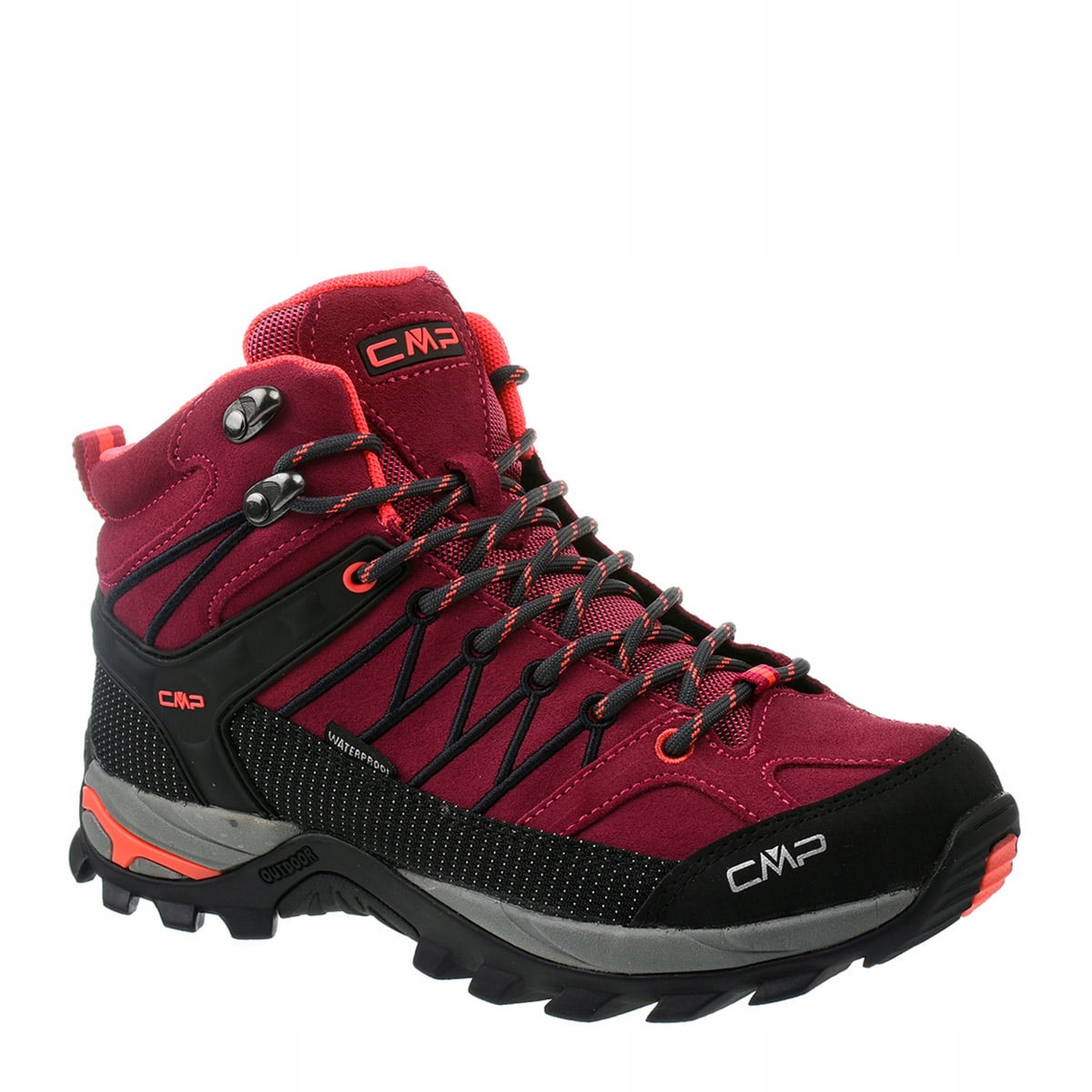 Buty trekkingowe damskie Cmp Rigel MID Wp bordowe 3Q12946-06HF r 36