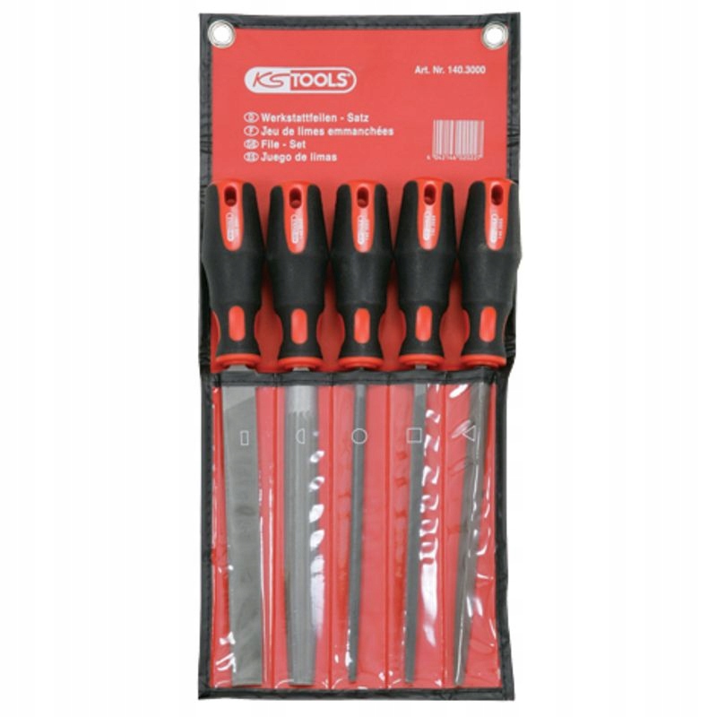Sada dielenských pilníkov Ks Tools