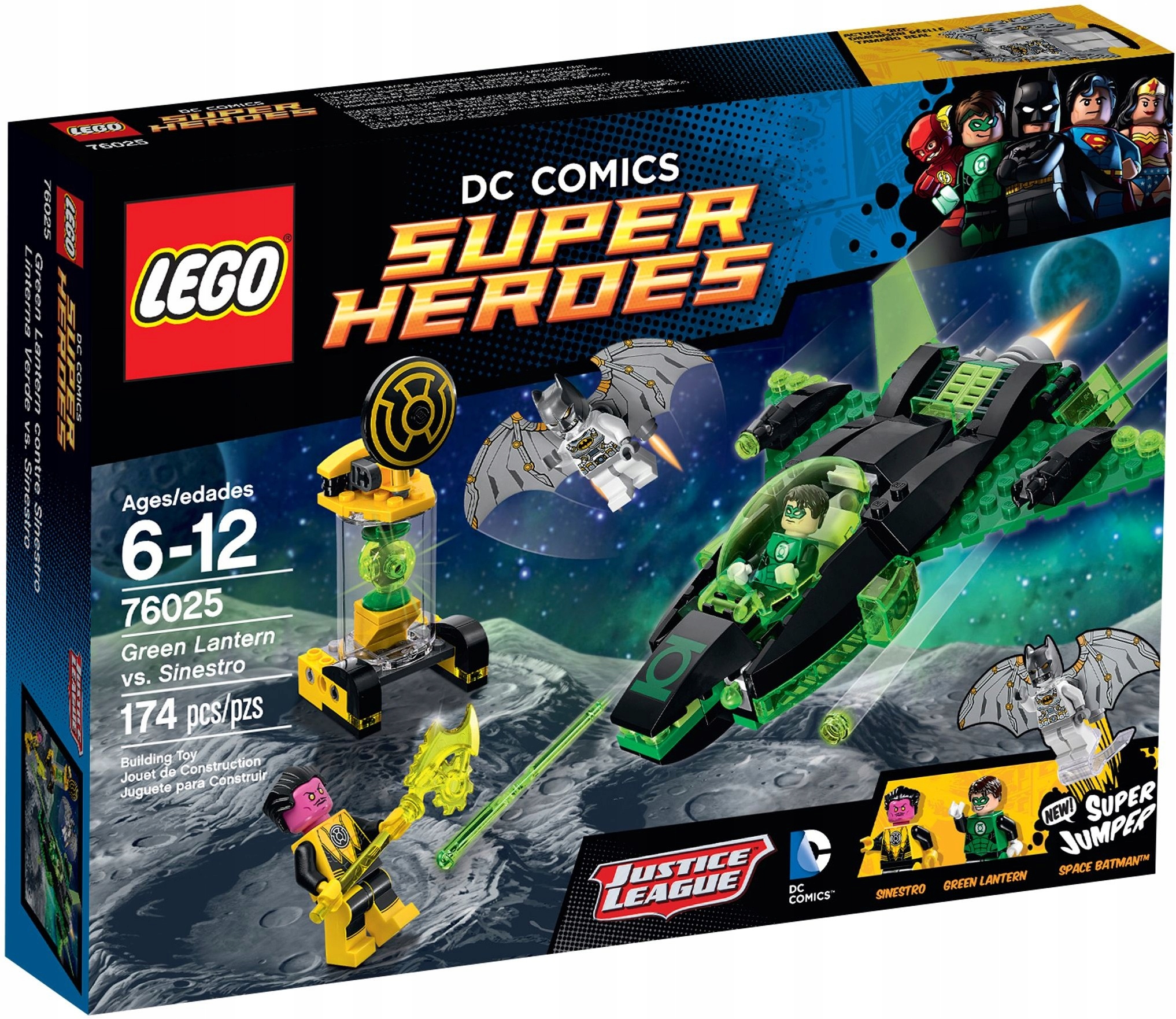 Lego DC Heroes 76025 Zelená lucerna vs. Sinestro Stavebnice Nové
