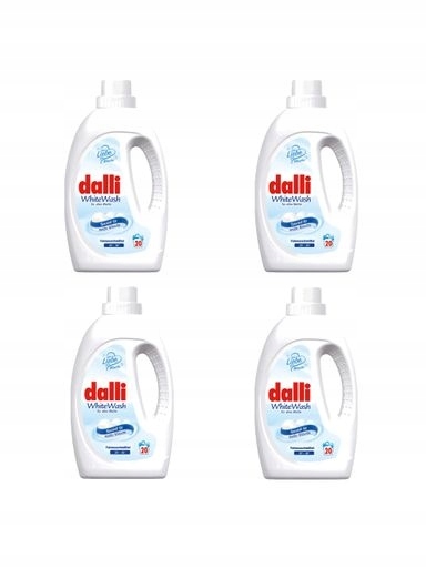 Levně 4 x Gel na praní Dalli White Wash 20 praní 1,1 l