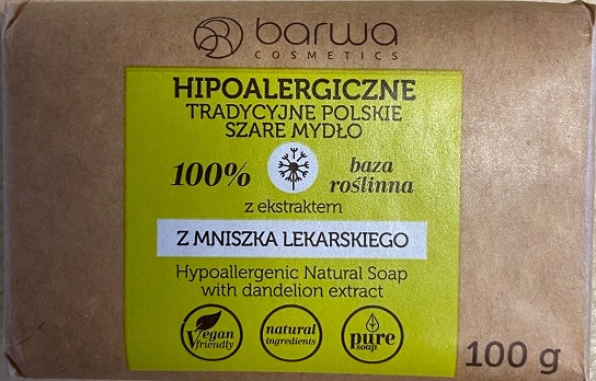 

Mydło Szare z mniszkiem lekarskim Barwa 100 g