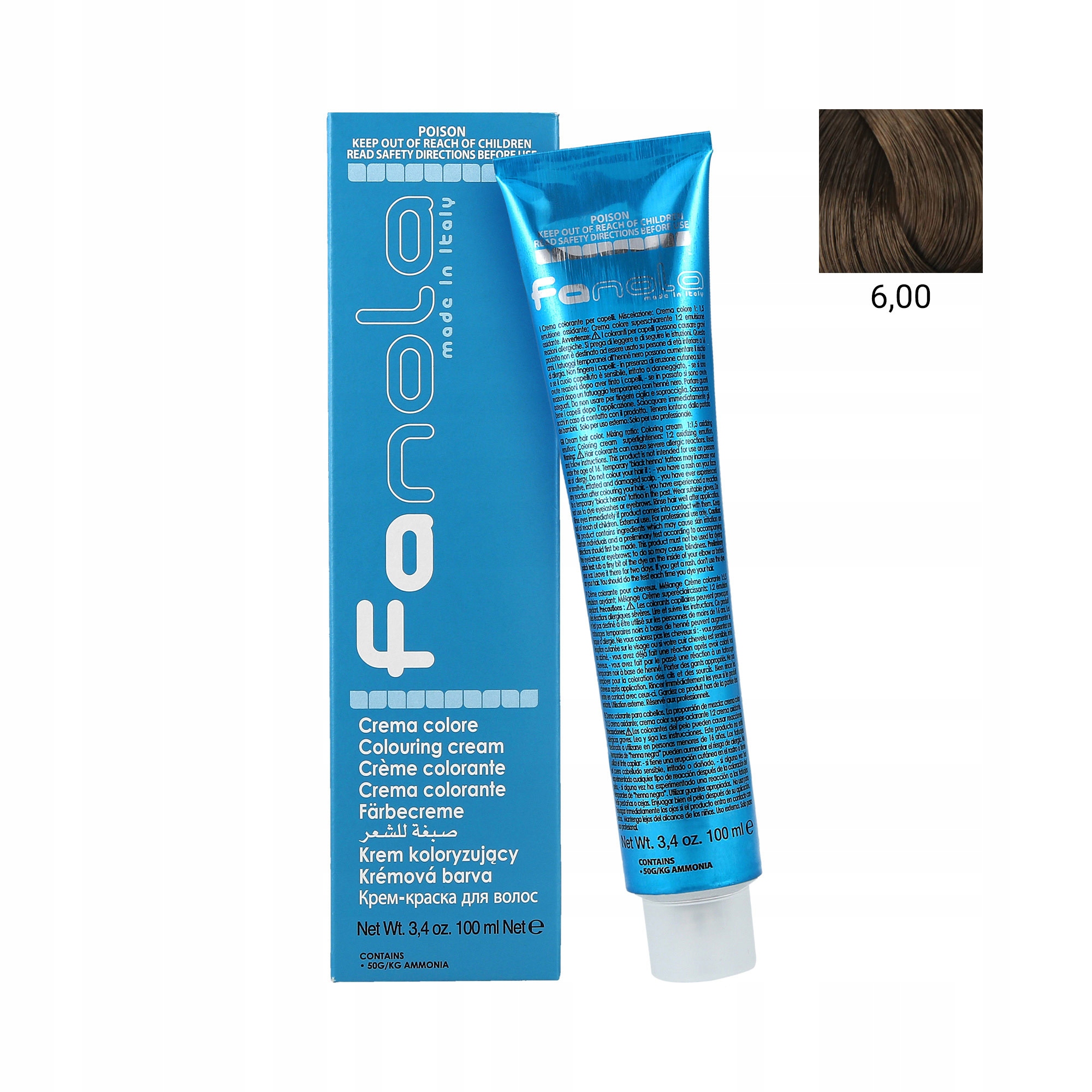 

Fanola Colorcream Krem Koloryzujący 100ML 6.00