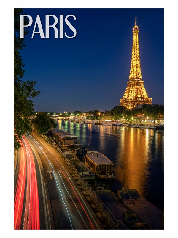 

Paryż Eiffel Tower Francja Magnes na lodówkę