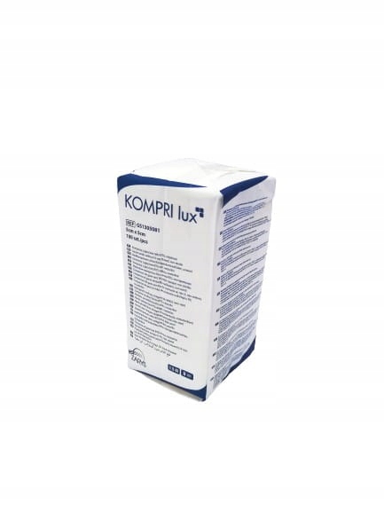 

Kompresy gazowe niejałowe Kompri Lux 5x5cm op.100