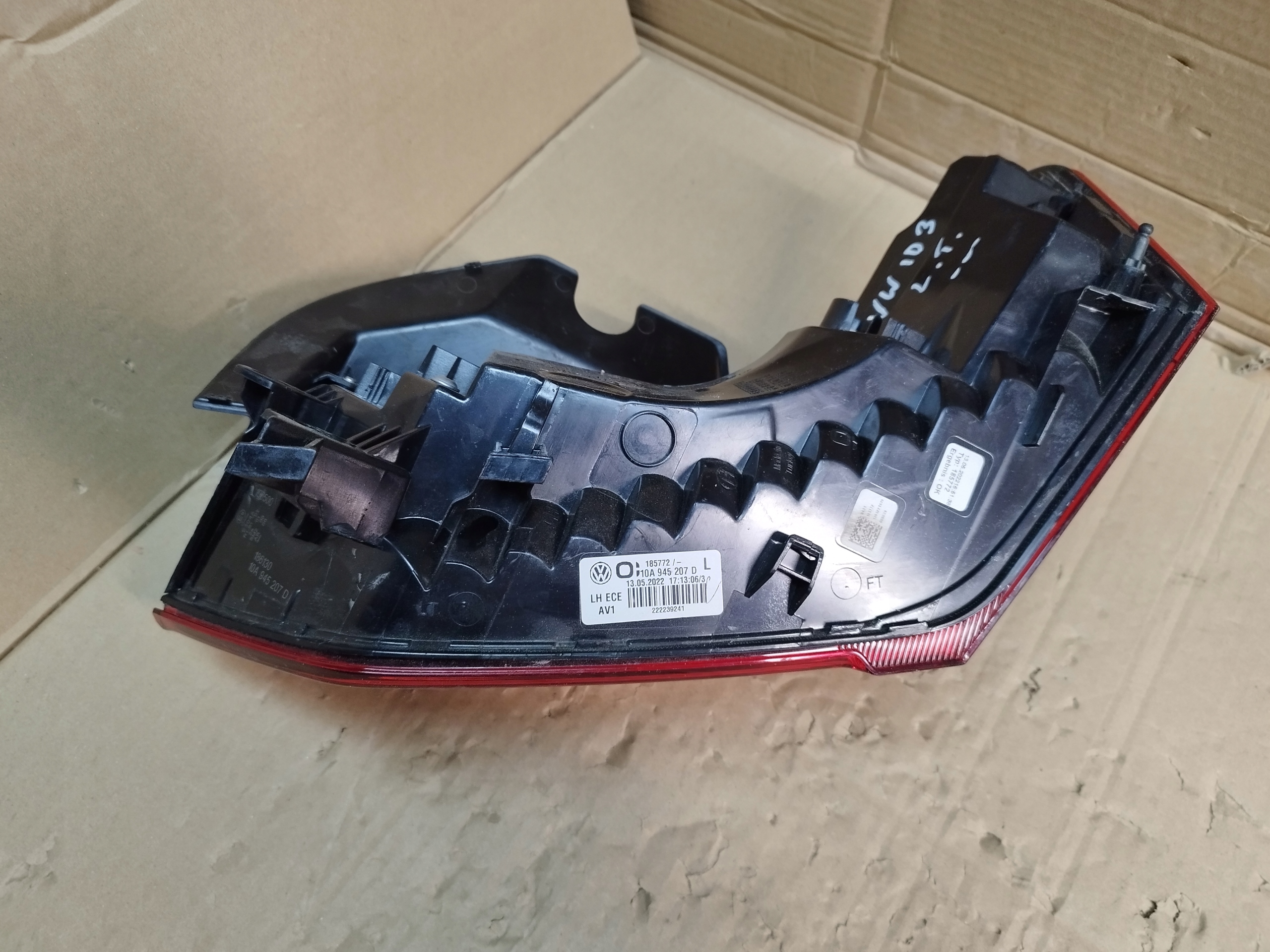 vw ID3 фонарь левый 10A945207D 2020 оригинал