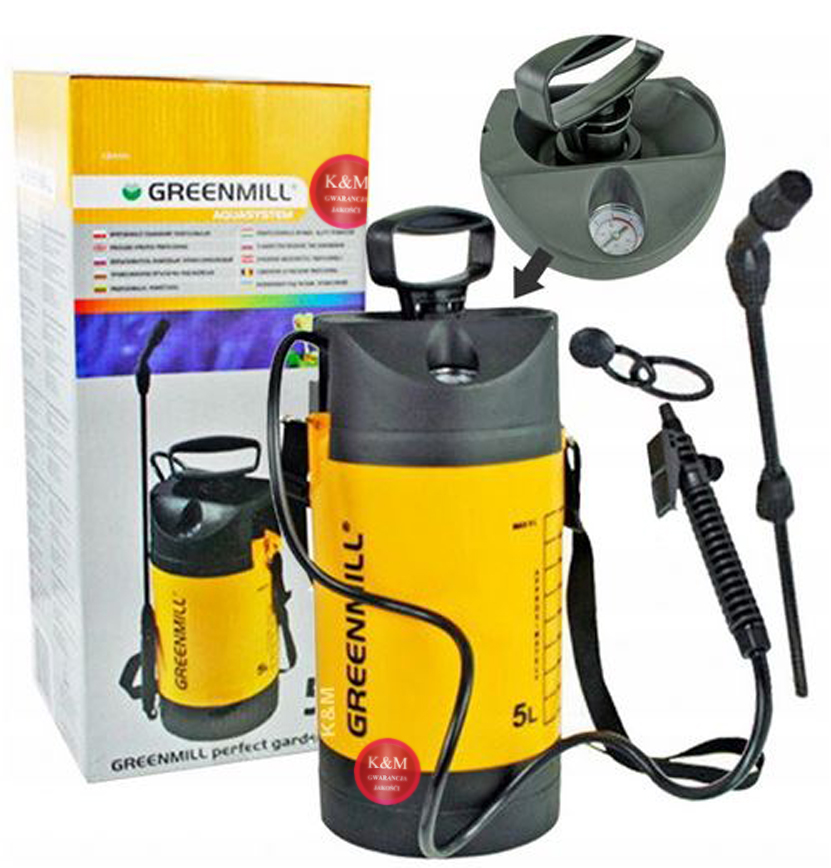 

Opryskiwacz GB9050 5L Pro Żółty Ciśnieniowy Lanca