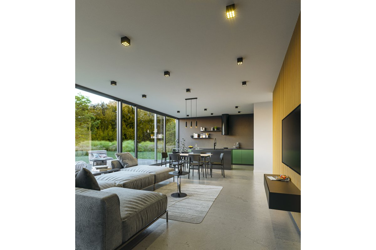 Stropní svítidlo Artemida, Led, 20W, 1920lm, 4000K, AC220-240V, IP20, 38°, k