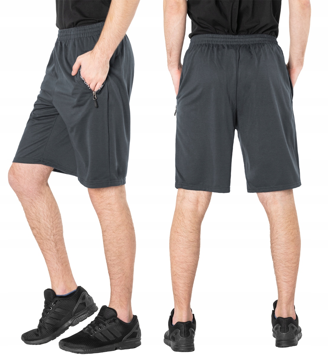 

Krótkie Spodenki Dresowe Szorty Męskie 6383-5 5XL