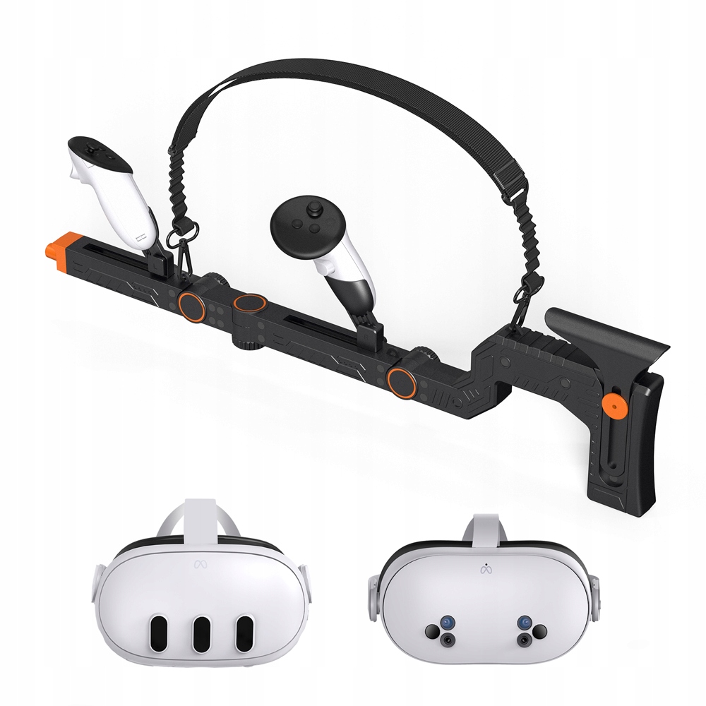Regulowany Vr Gunstock Kompatybilny Dla Meta Quest 3/ Quest 3S Game Stock