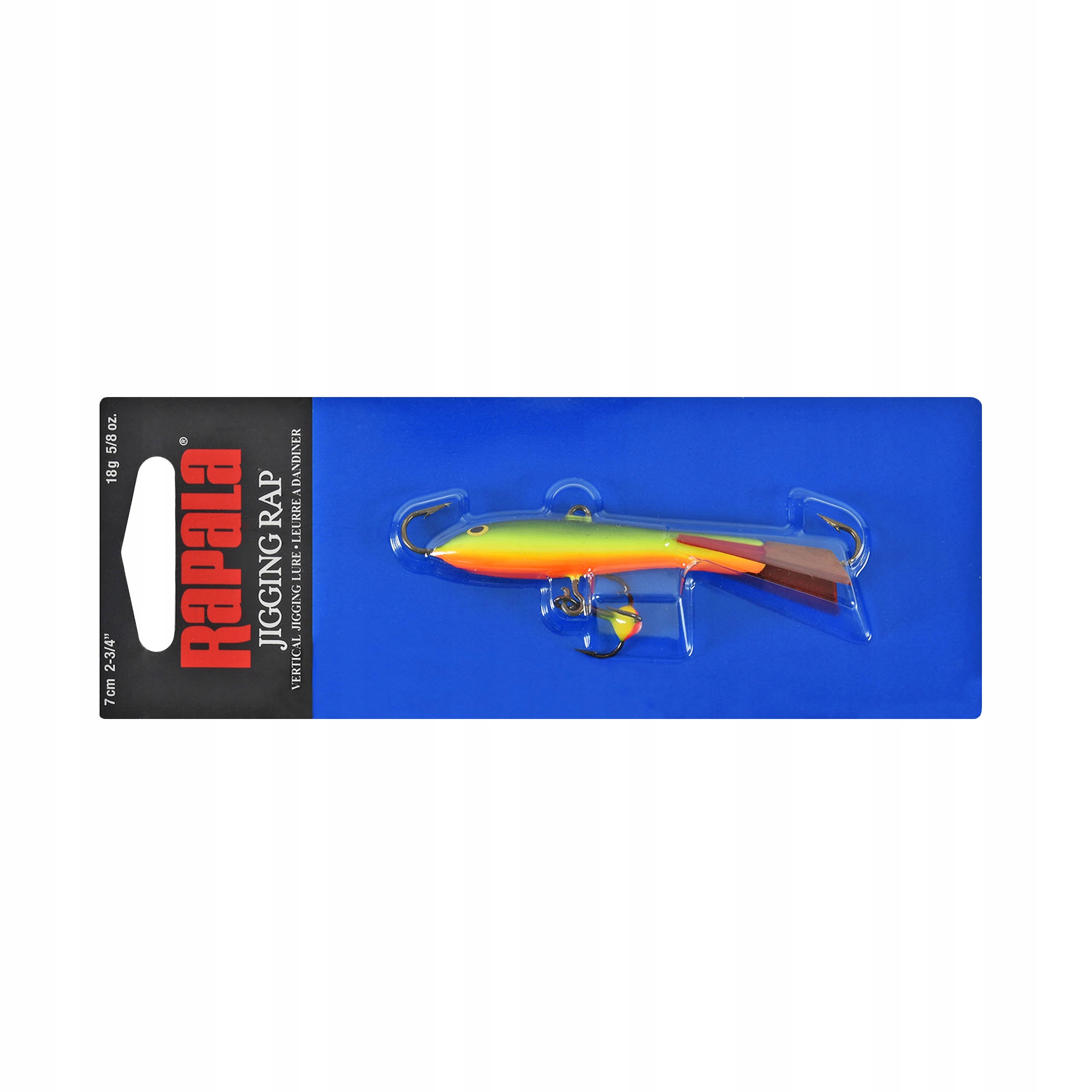 Wobler balansówka Rapala Jigging Rap 7cm/18g BYR - WRA-WH7-BYR -  13089960461 