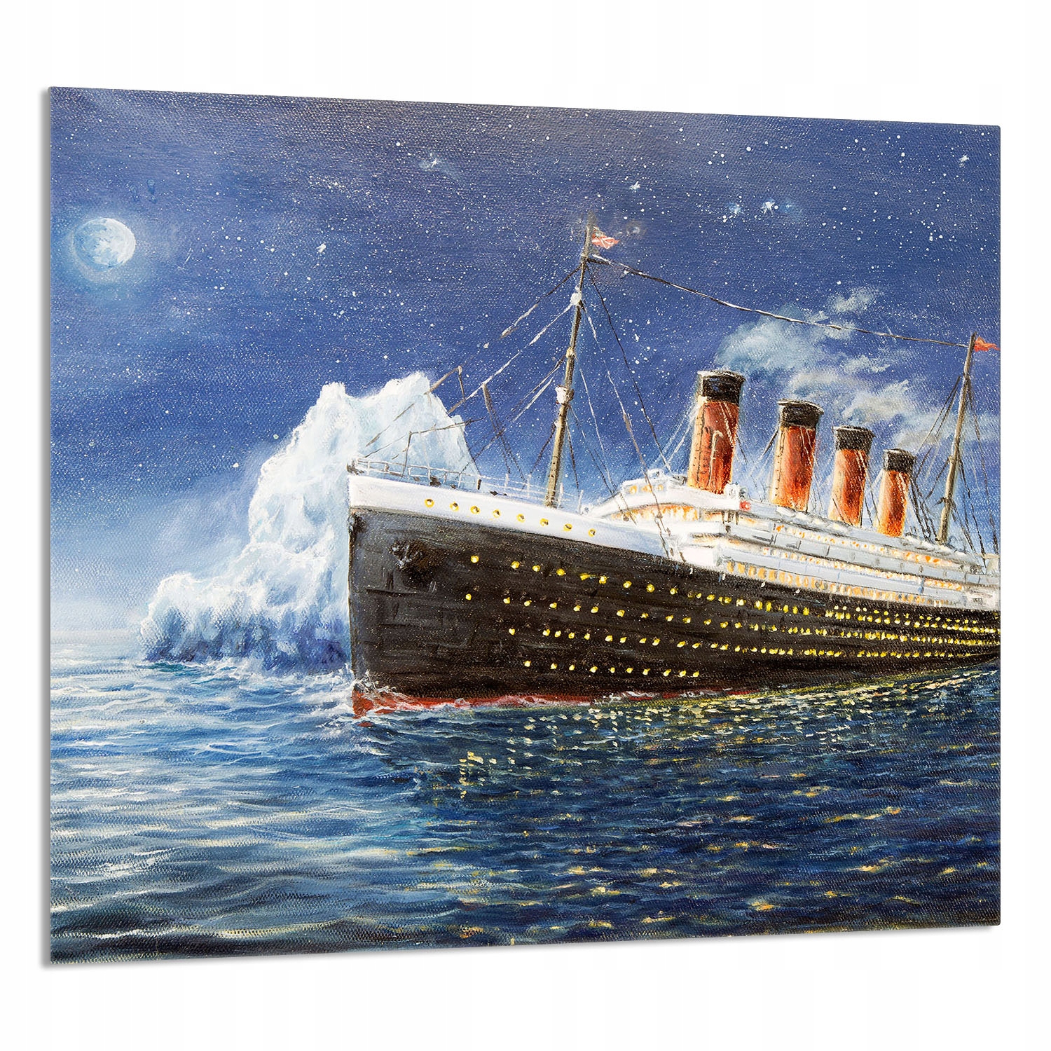 Skleněný Panel Do Kuchyně 65x60 Titanic Tvrzené Sklo