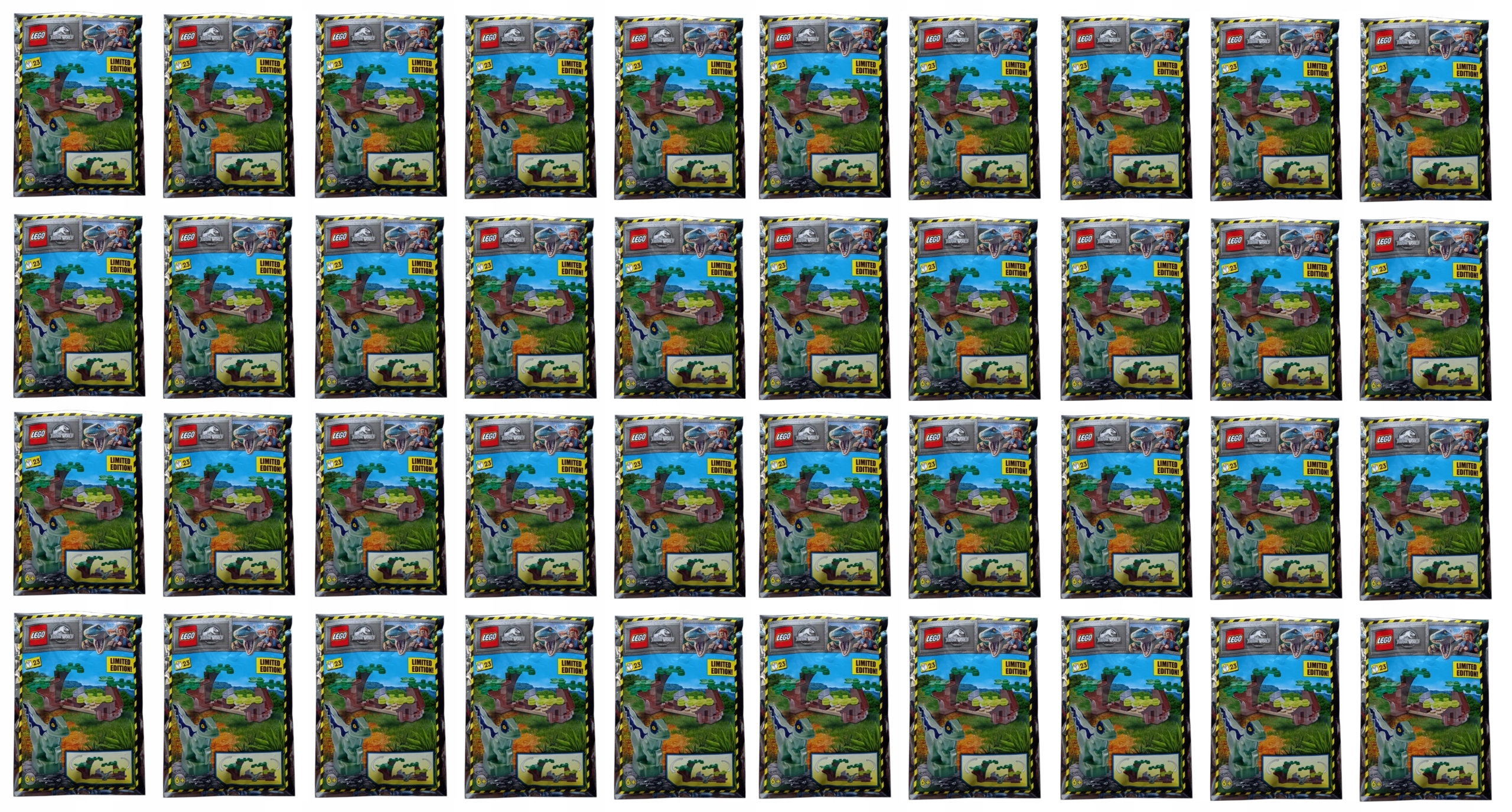 LEGO Jurassic World Minifigure Polybag zestaw 40szt. [SK28]
