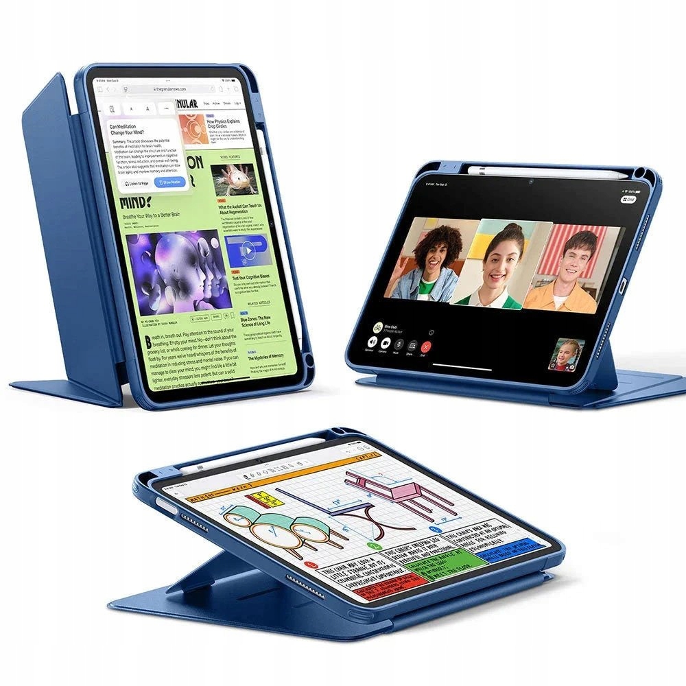 Esr puzdro Flip Magnetic Case pre iPad Air M1/M2/M3 Navy Blue 1B214009…