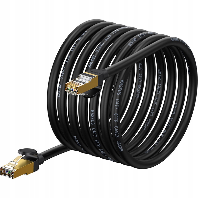 

Kabel sieciowy Lan Ethernet Cat 7, 8m, Baseus