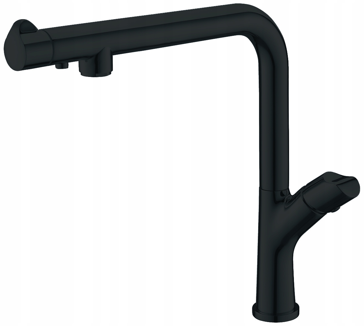 Čierna trojcestná batéria do filtra Libera Bk