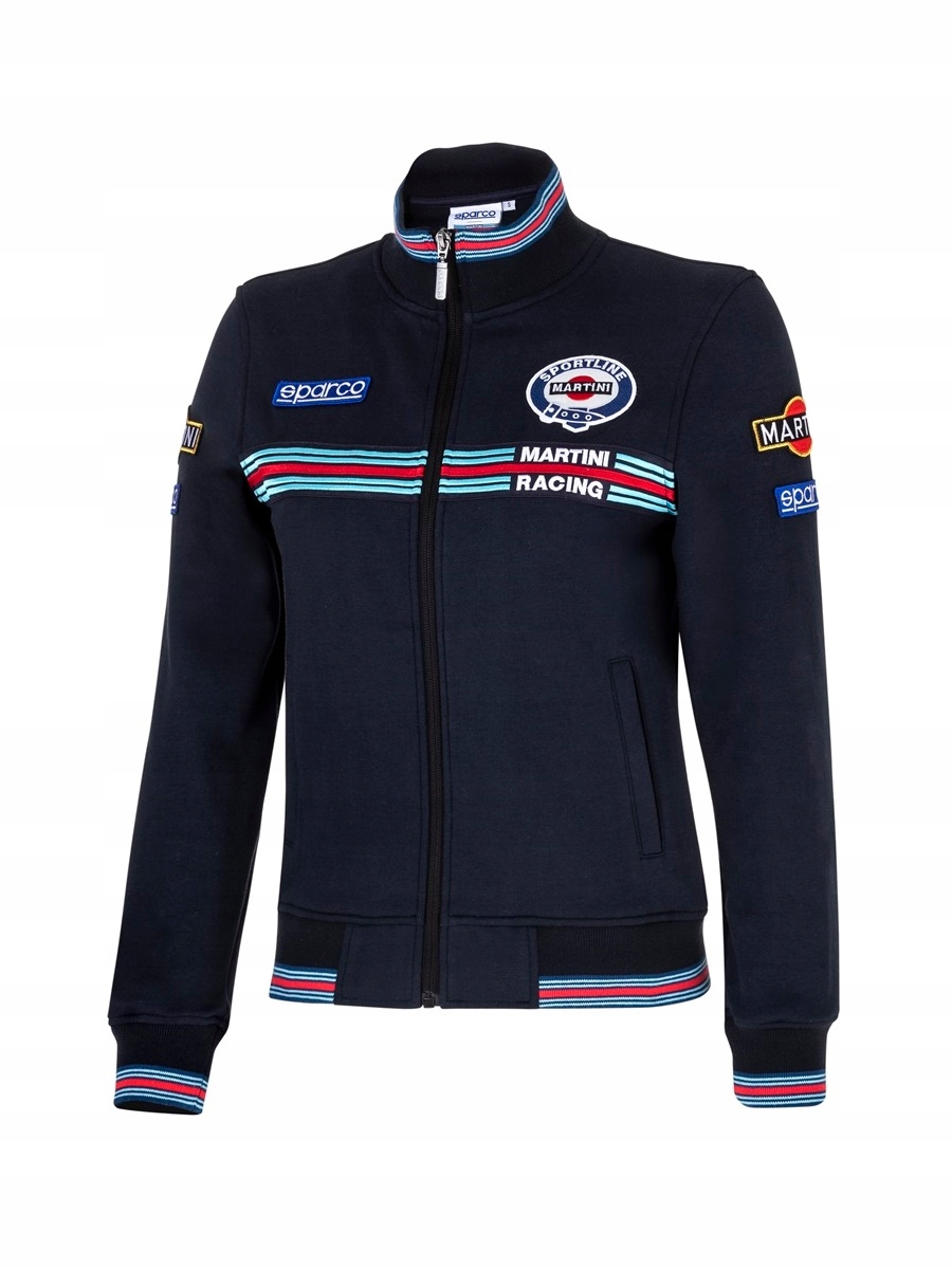 Dámska mikina Sparco Martini Racing modrá veľ L