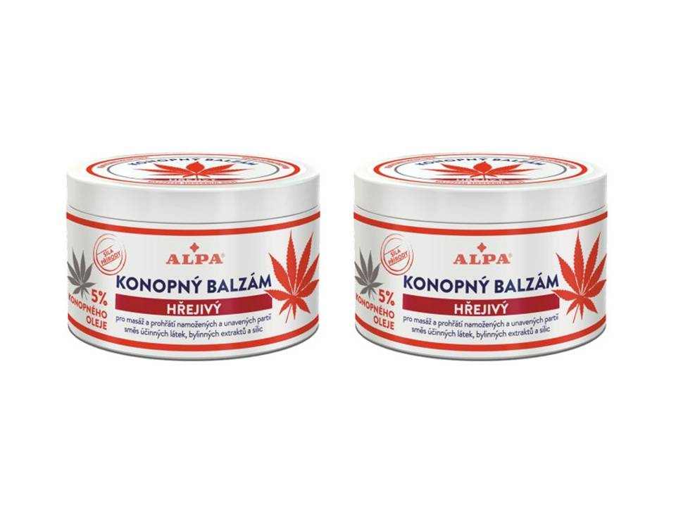 

2szt. Alpa Balsam Konopny Rozgrzewający 250 ml