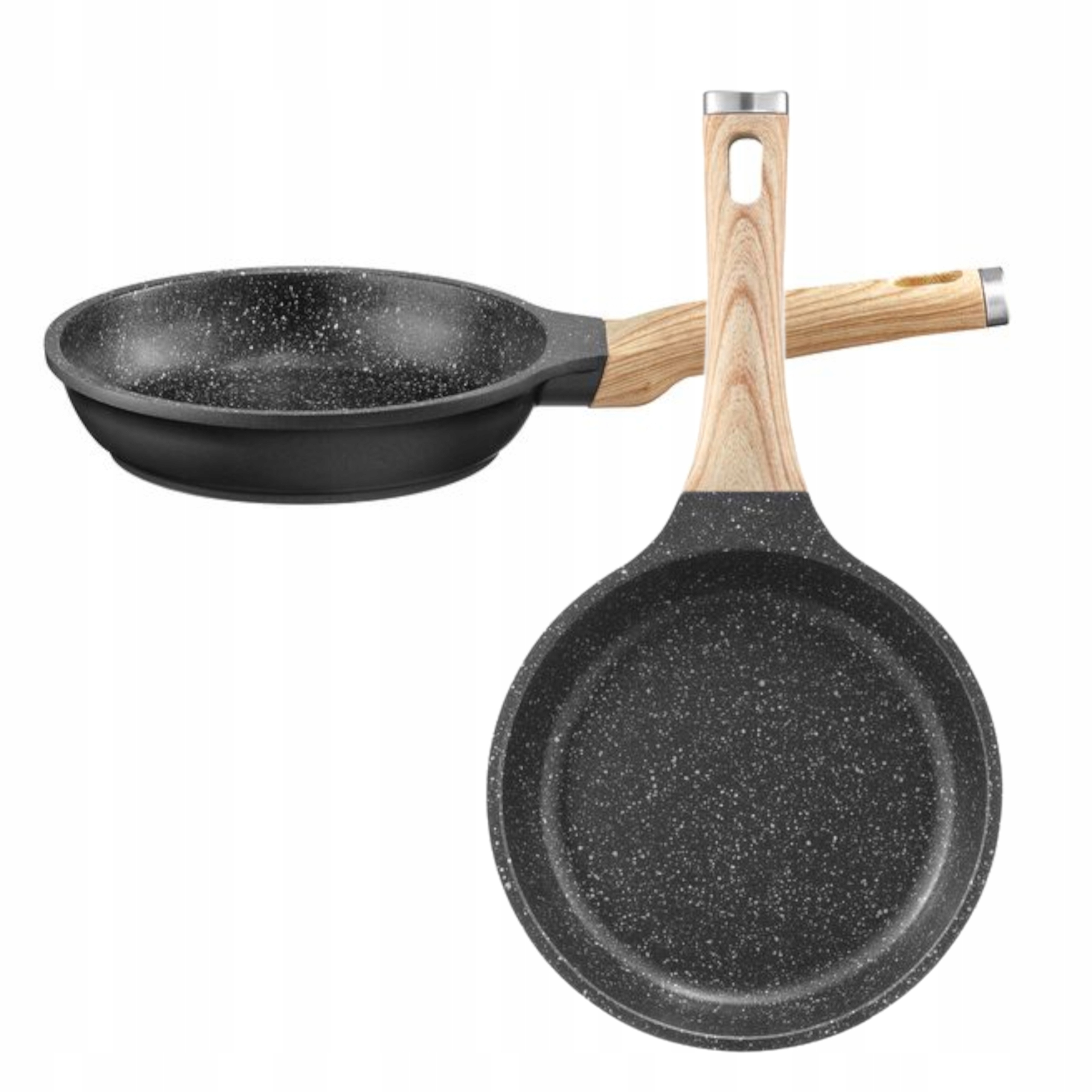 

Patelnia Głeboka Noir Stone 20cm Ambition Indukcja