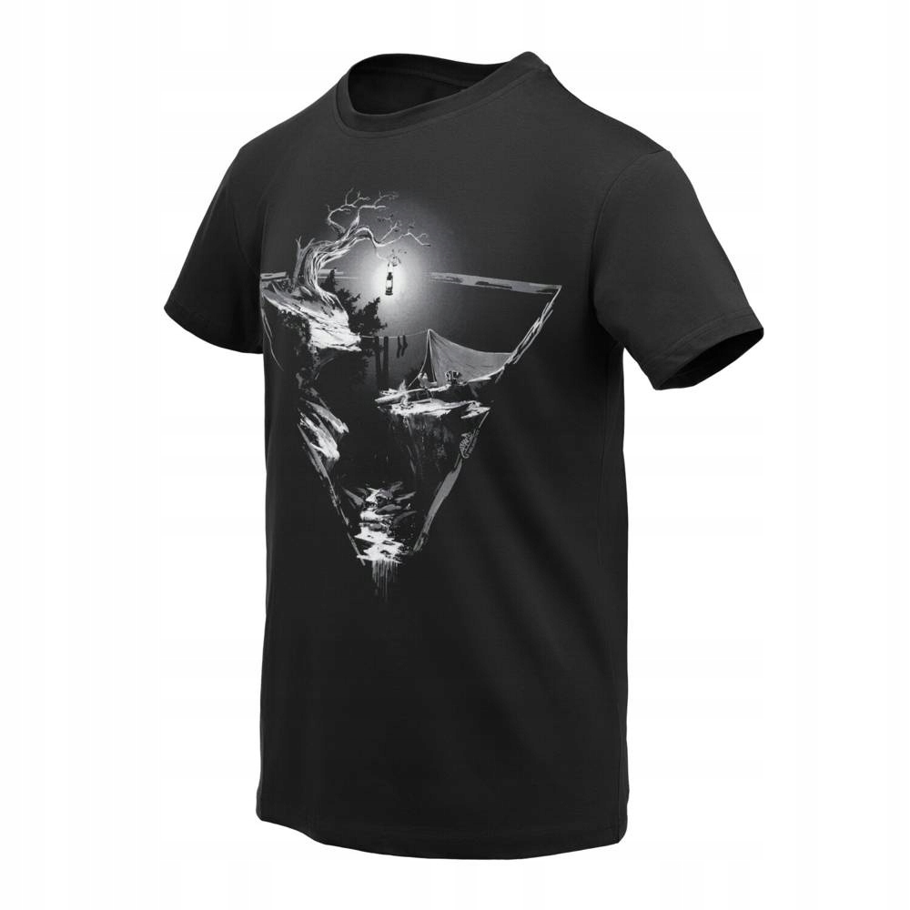 Helikon Koszulka Night Valley Czarna TS-NVL-CO-01 XXL