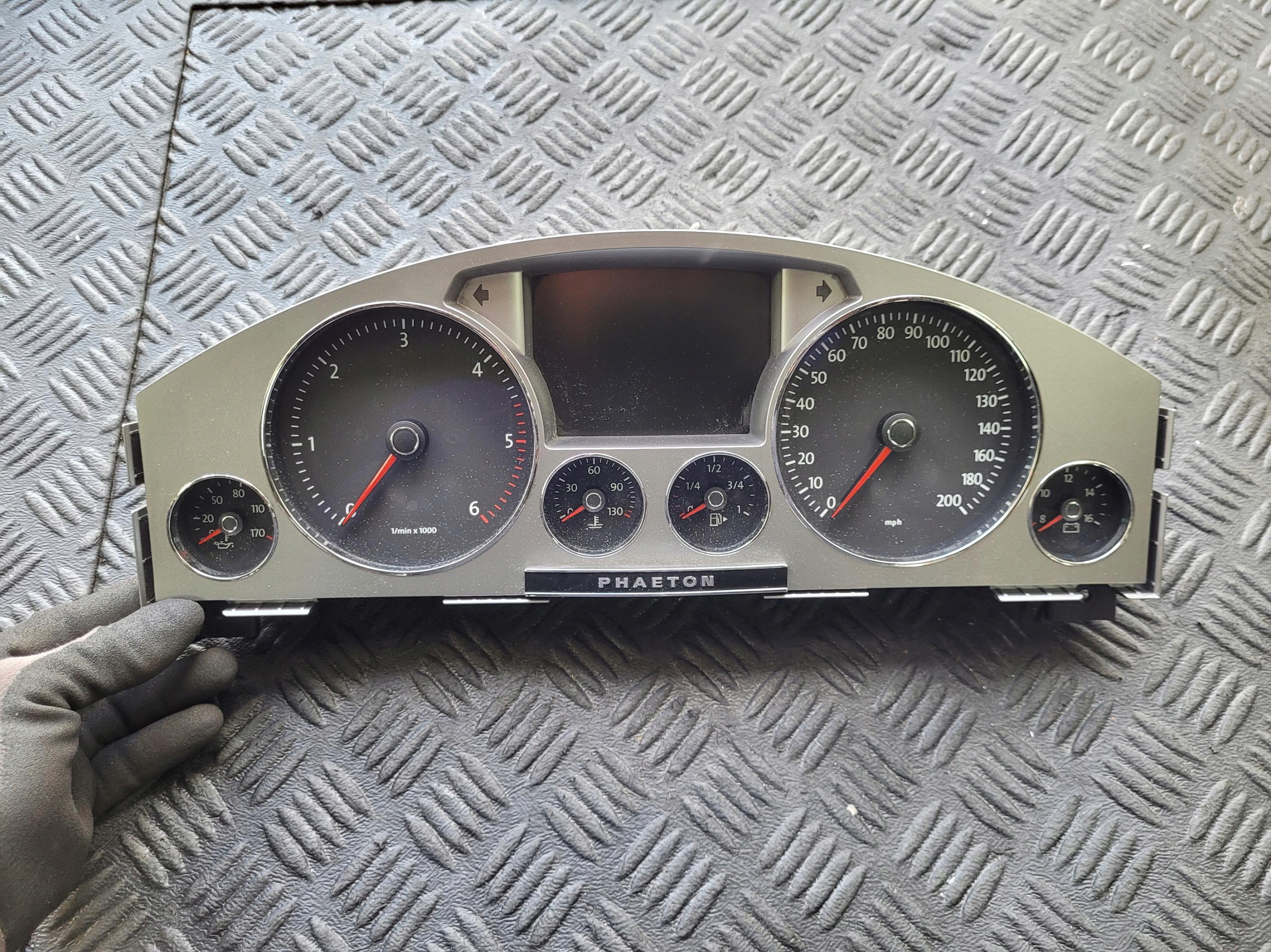 dials dials display ANGLIK 3D092983Q VW PHAETON LIFT 3.0 TDI