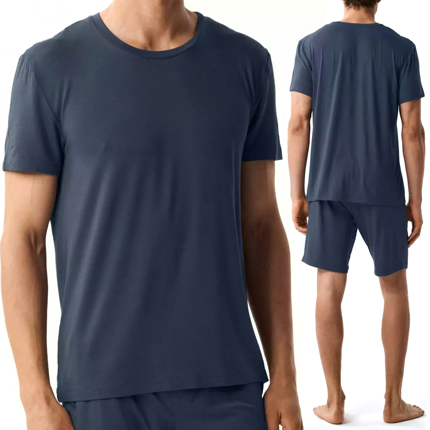 Pánské krátké jarní letní pyžamo z Viskózy Atlantic BNMP-005 L