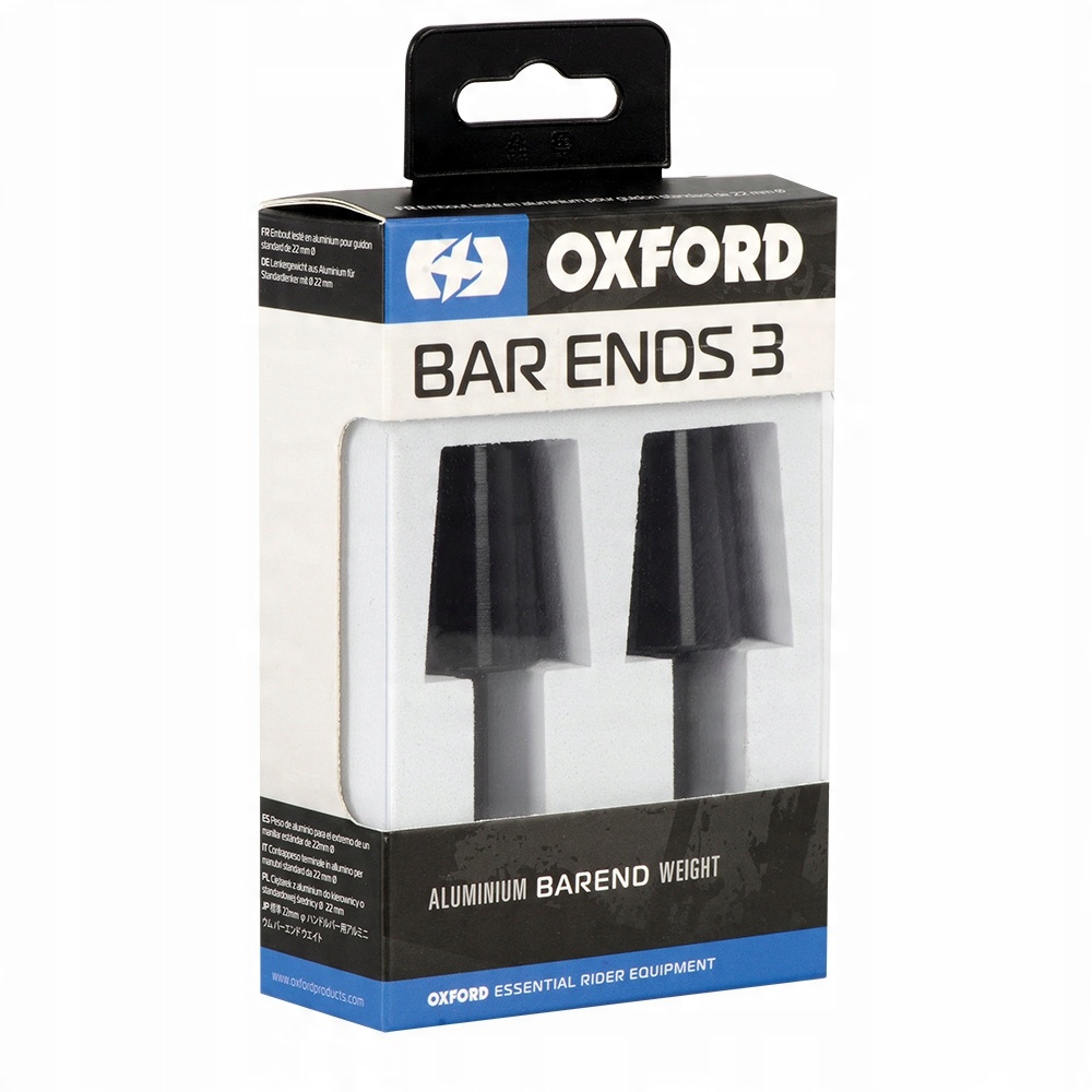 

Oxford Barends 3 OX599 końcówki kierownicy 22 mm
