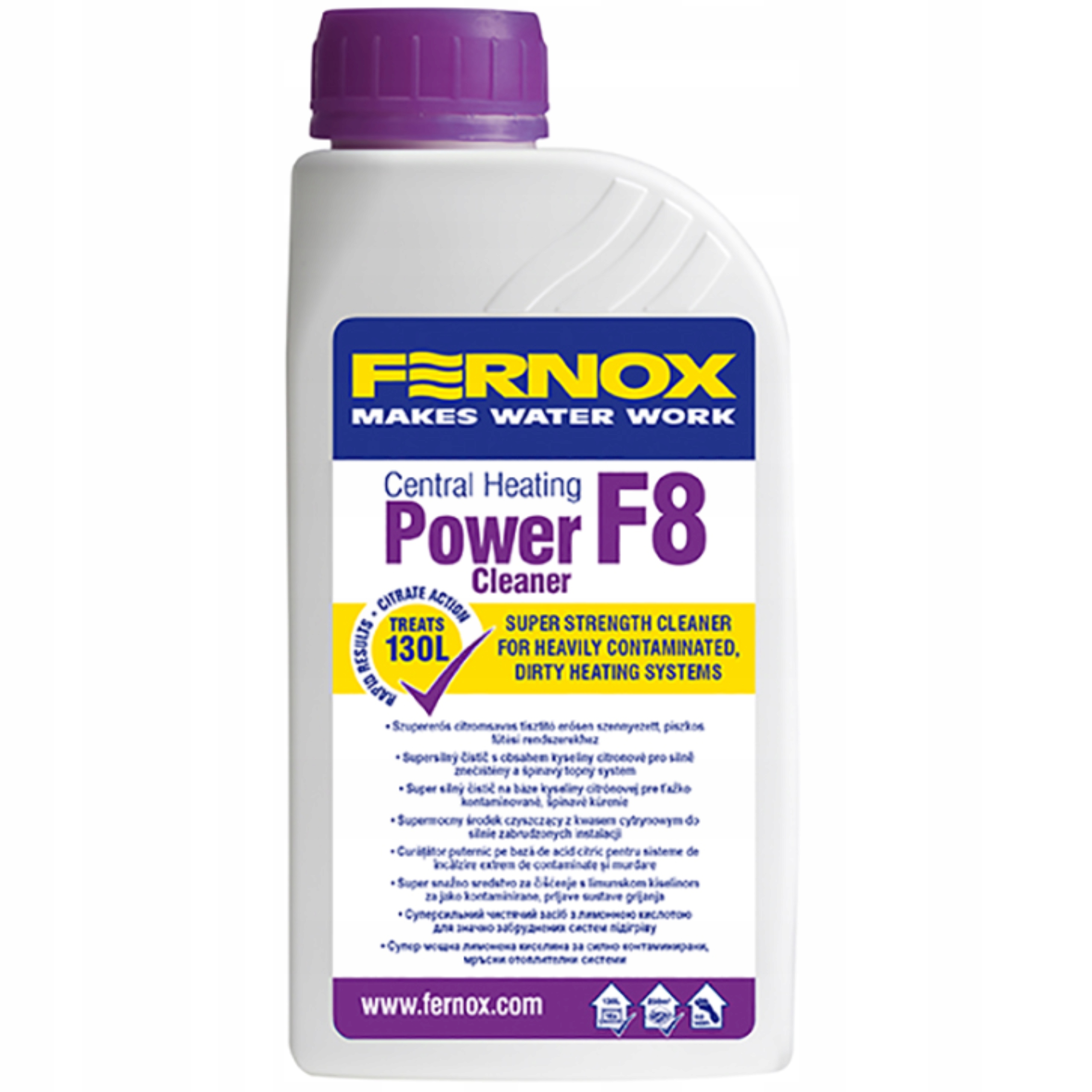 Power Cleaner F8 do instalacji 500ml 62488 FERNOX