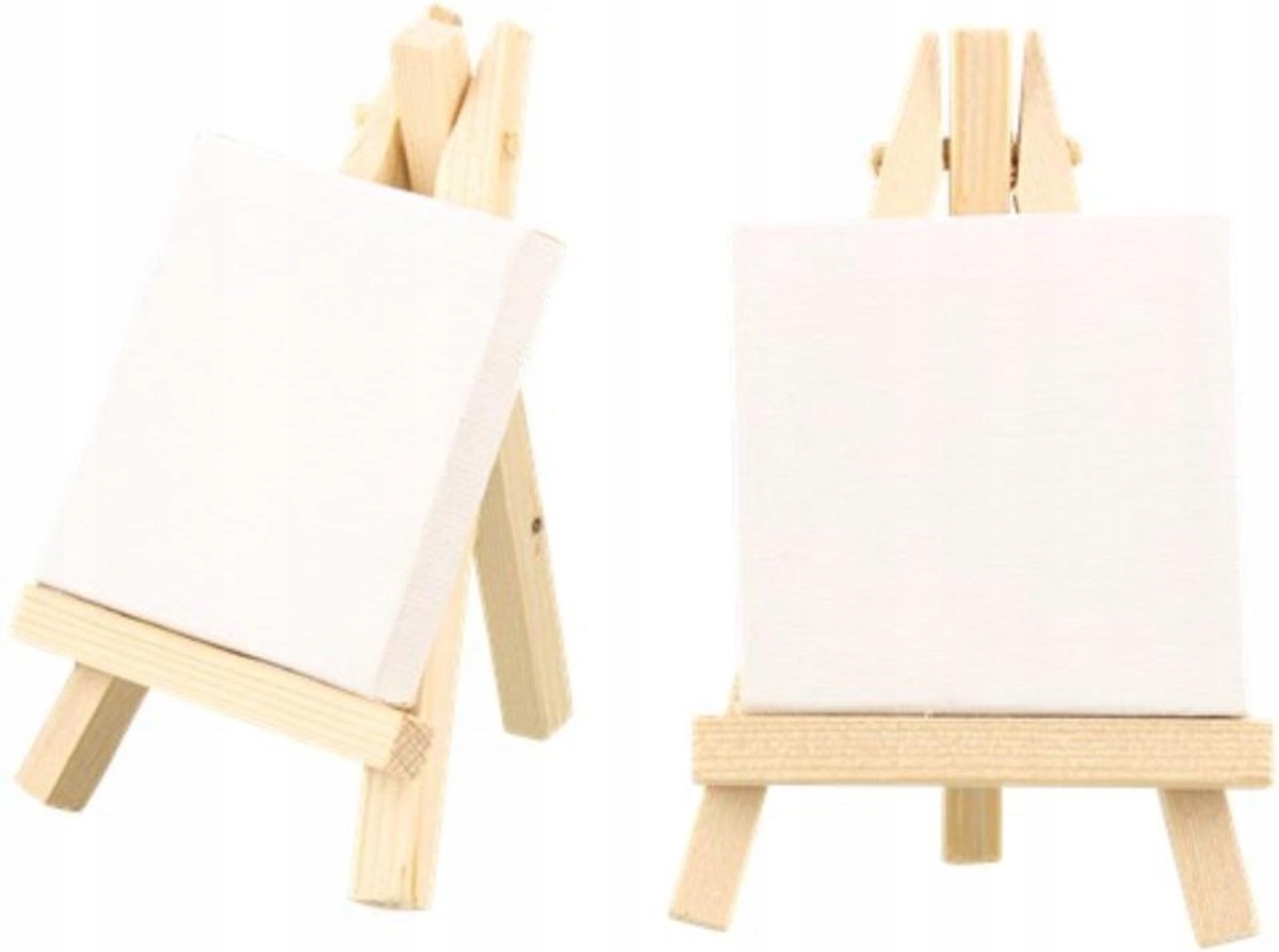 

2 x Sztaluga mała 13cm mini Płótno malarskie 7cm