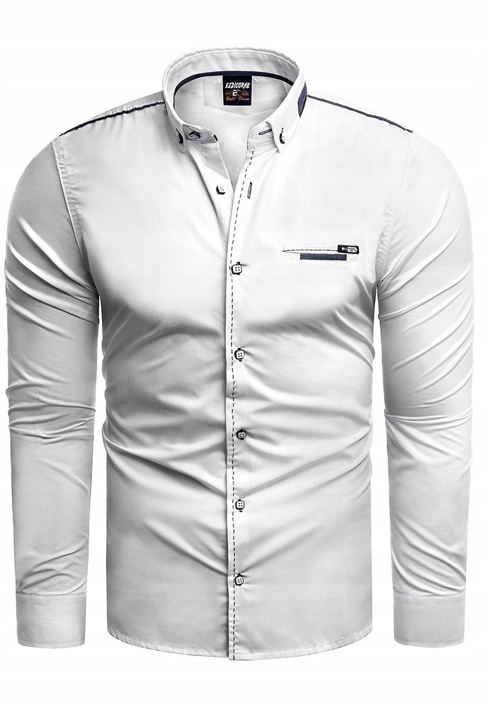 3XL - KOSZULA MĘSKA ELEGANCKA 19619c