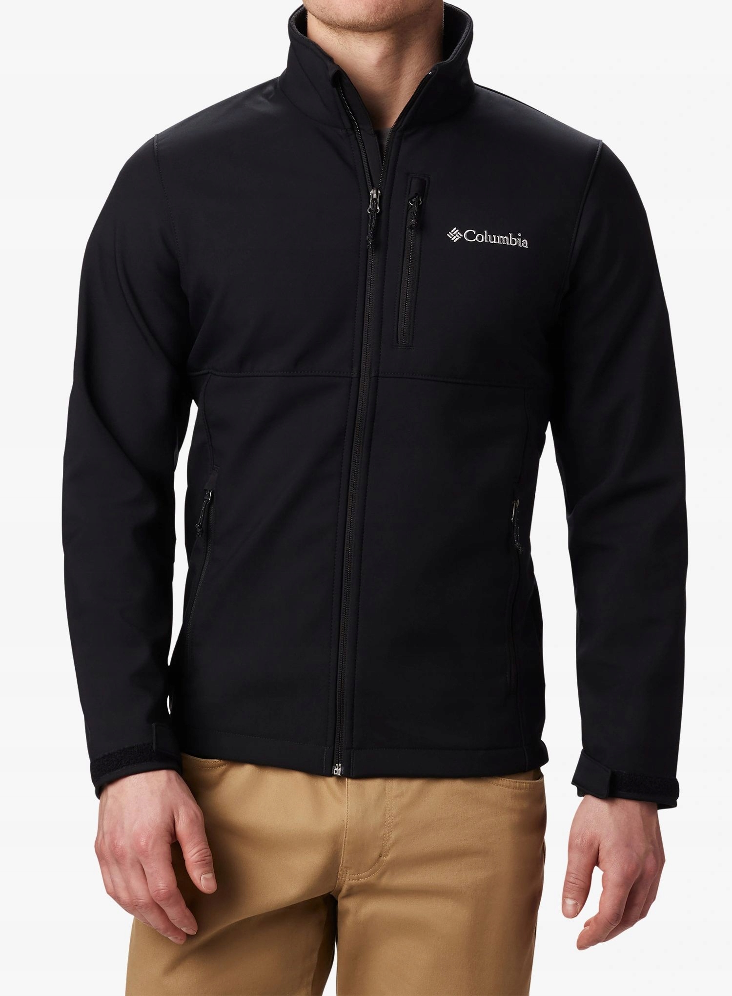 Softshellová bunda Columbia Ascender Softshell Jacket černá S