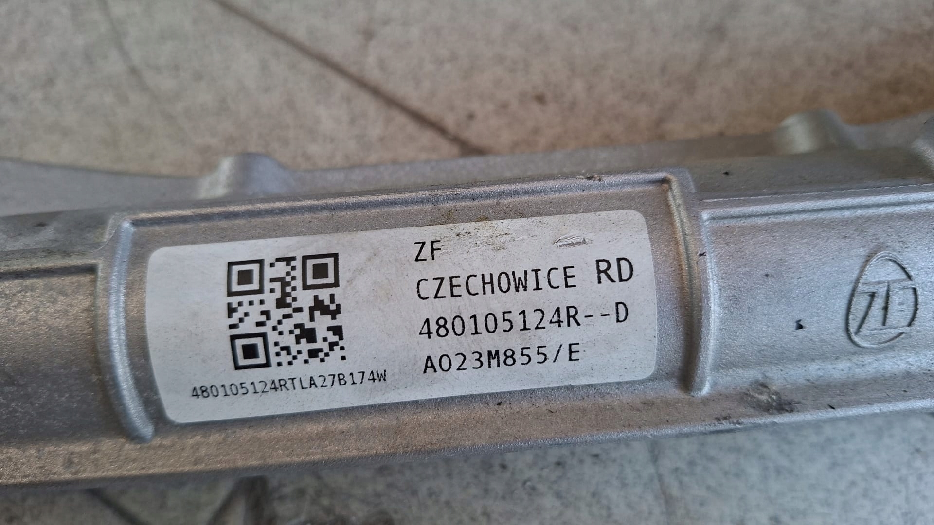 control drag rod servo steering Dacia Bigster R1310 480105124R