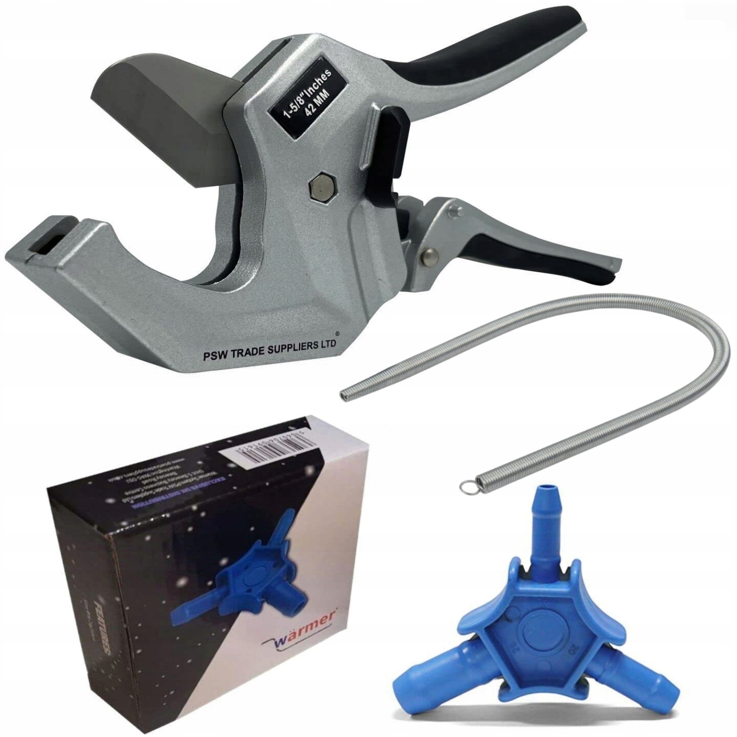 PEX NOŻYCE KALIBRATOR SPRĘŻYNA DO RUR PEX ZESTAW