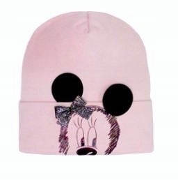 

Czapka Dziewczęca Wiosenna Myszka r.52-54 6-12 L