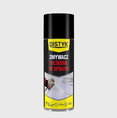 Distyk Zmywacz Silikonu W Sprayu 400 ml Bezbarwny