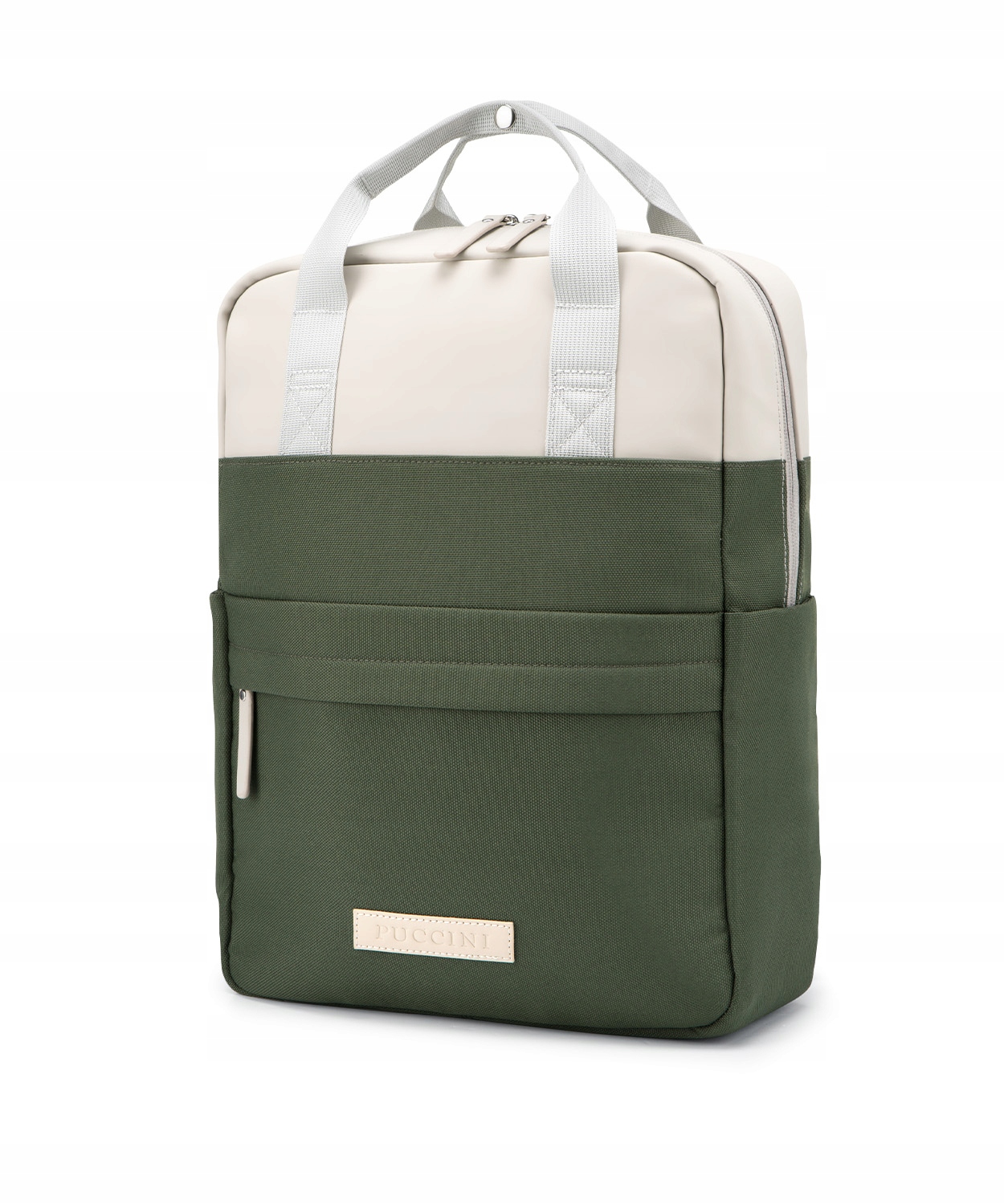 Plecak Damski Miejski Do Pracy Na Laptopa 14'' Puccini Zielony PM9027-5