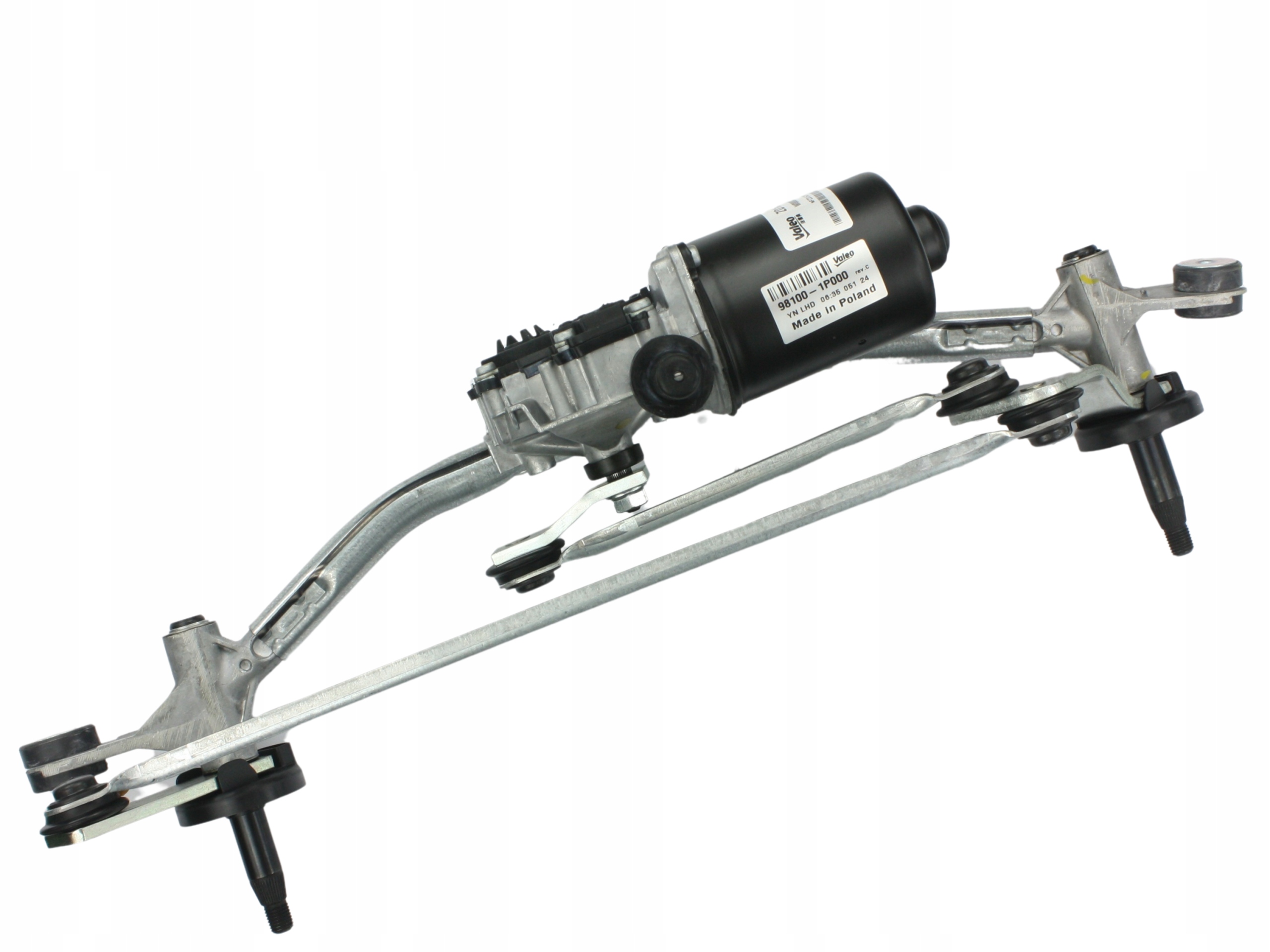 MECHANIZM WYCIERACZEK SILNIK CIĘGNA KIA VENGA HYUNDAI ix20 GETZ