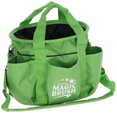 K Torba na szczotki akcesoria do pielęgnacji konia Magic Brush zielona