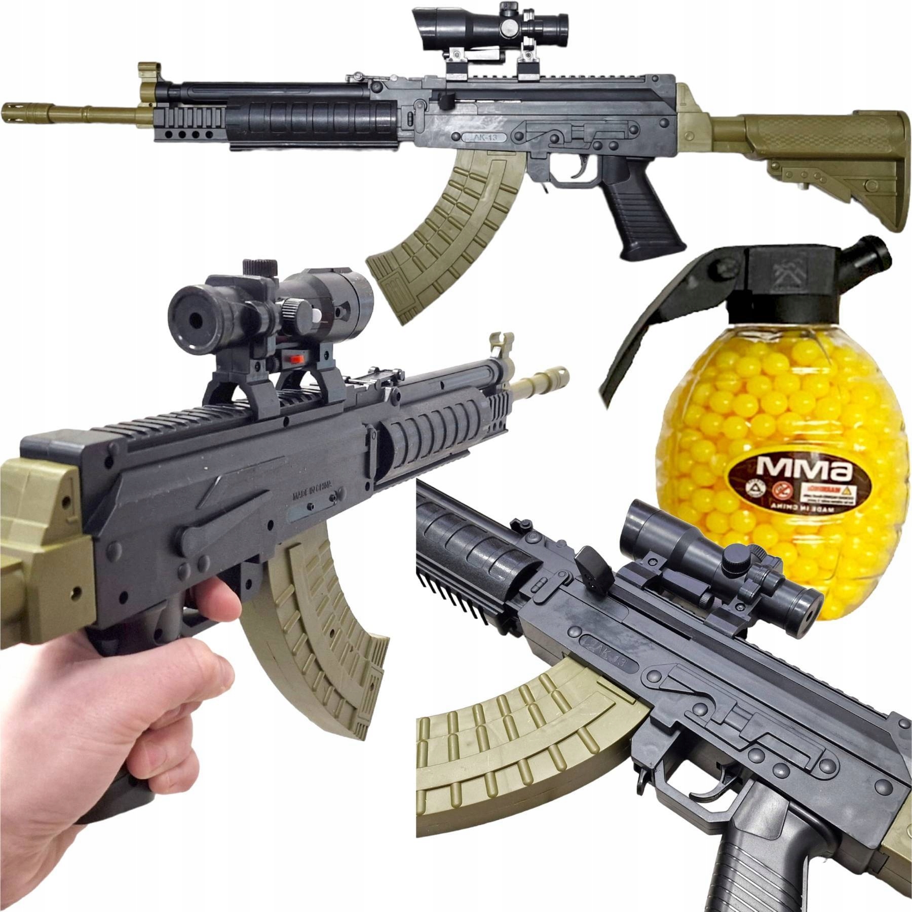 

Karabin Na Kulki Asg AK47 Kałasznikow+ 800 Kulek