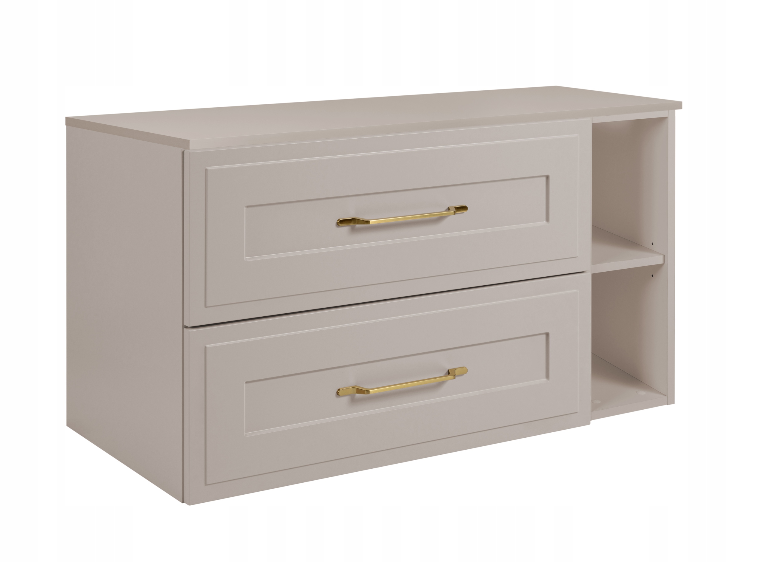 Koupelnová skříňka pod umyvadlo Kašmír 80 cm Regál Rámeček Přední strany Mdf Blat