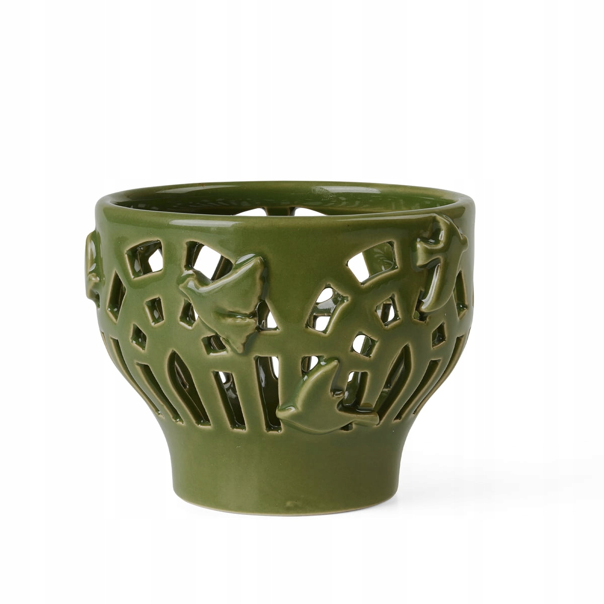 Kähler Orangery Svícen Tealight 9,5 cm zelený
