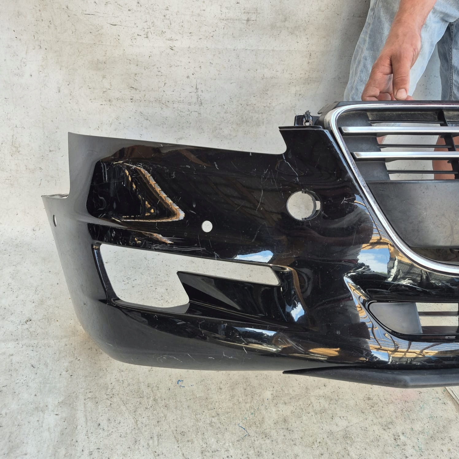 SKODA SUPERB III LIFT 3V0 19- bumper front front SAME PDC 3V0807221P