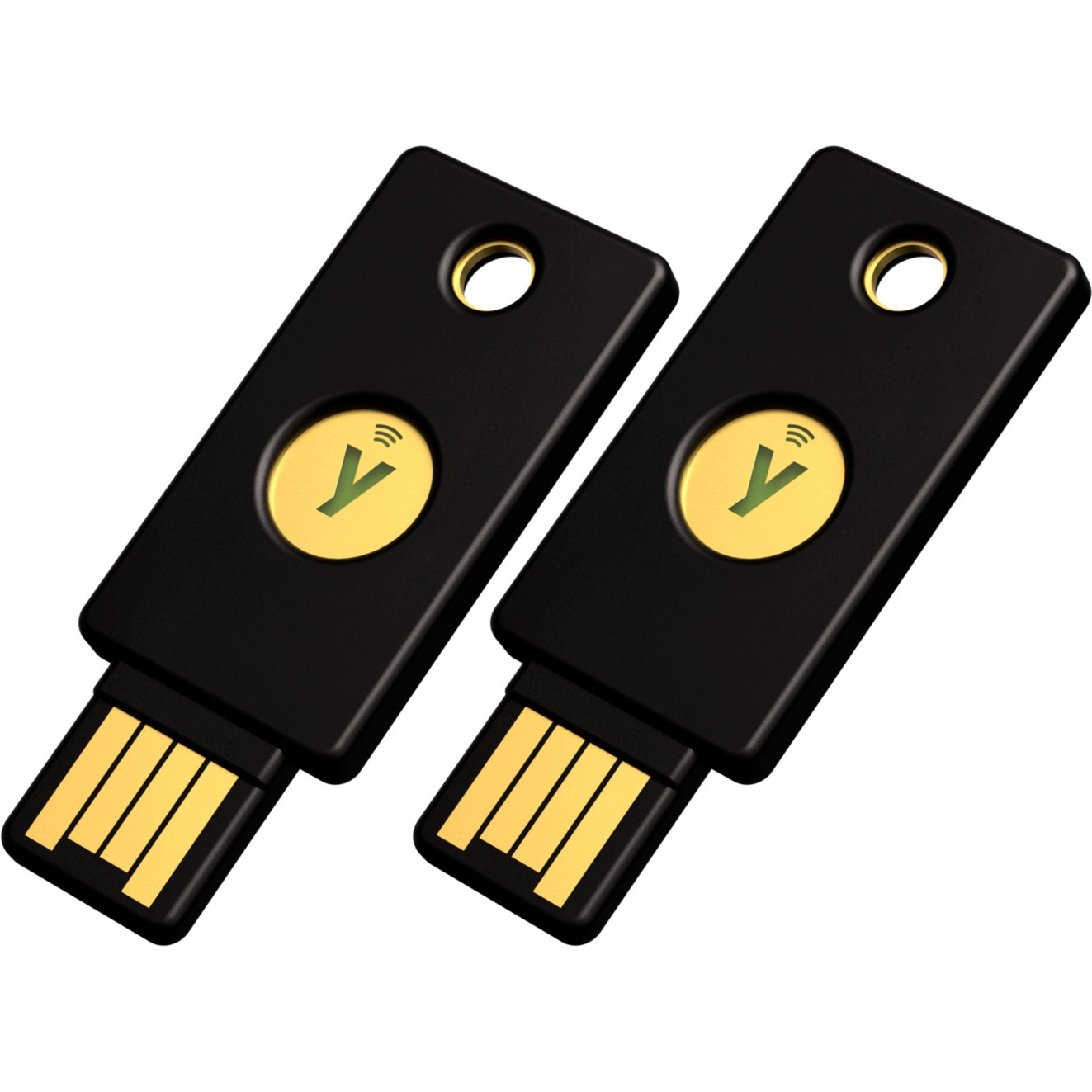 Yubico YubiKey 5 Nfc klucz bezpieczeństwa Usb-a/nfc, 2 szt.