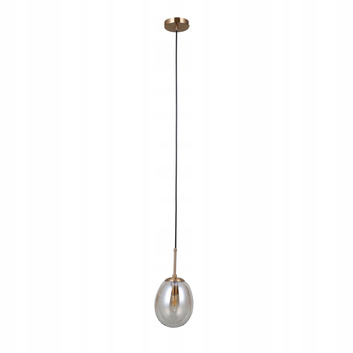 Meolo Moderní zlatá závěsná lampa Bublina E14 5W IP20