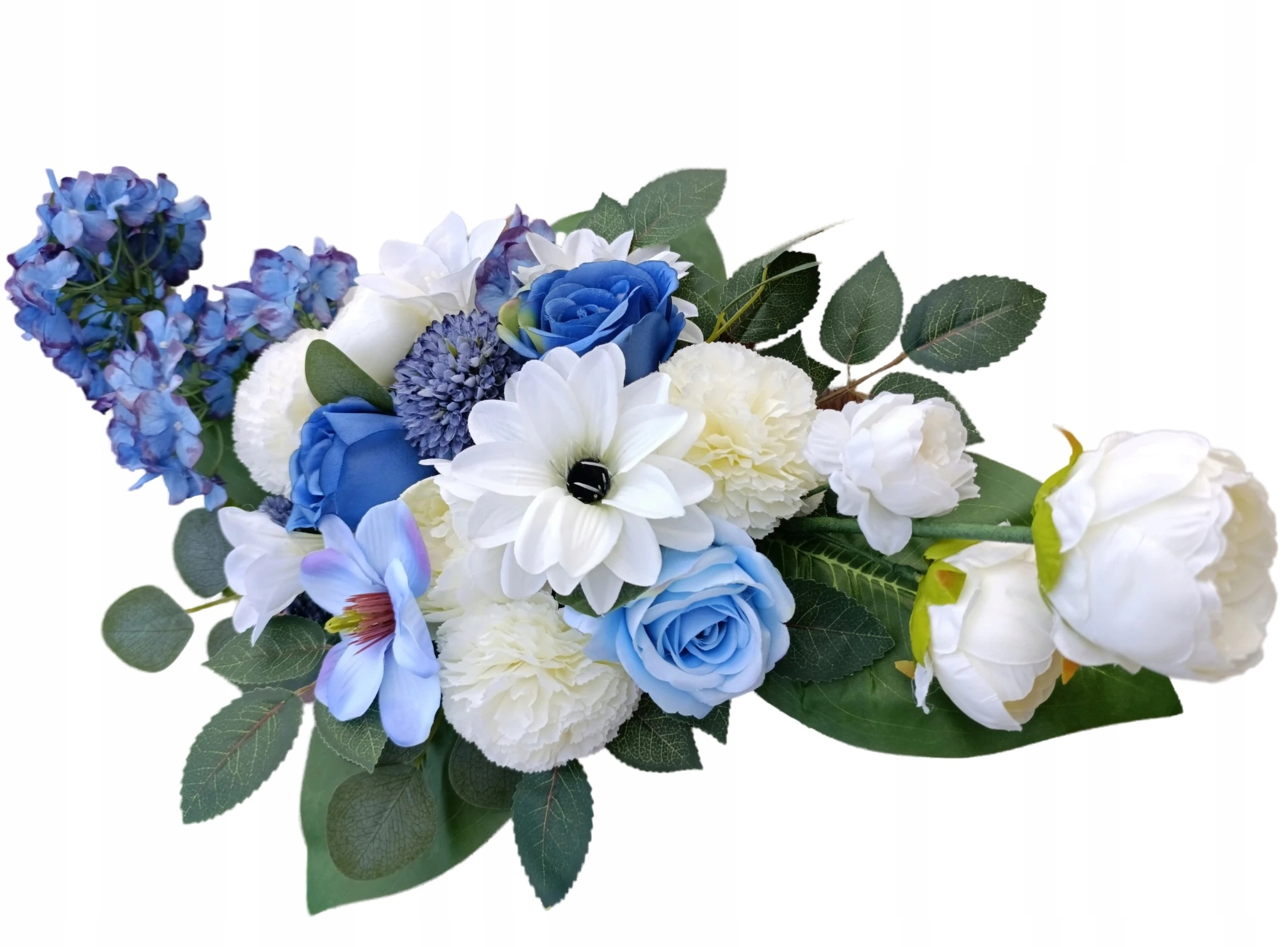 Dekorace Velký Velikonoční Umělé Květy Na Hrob Hřbitov Hortenzie Jaro