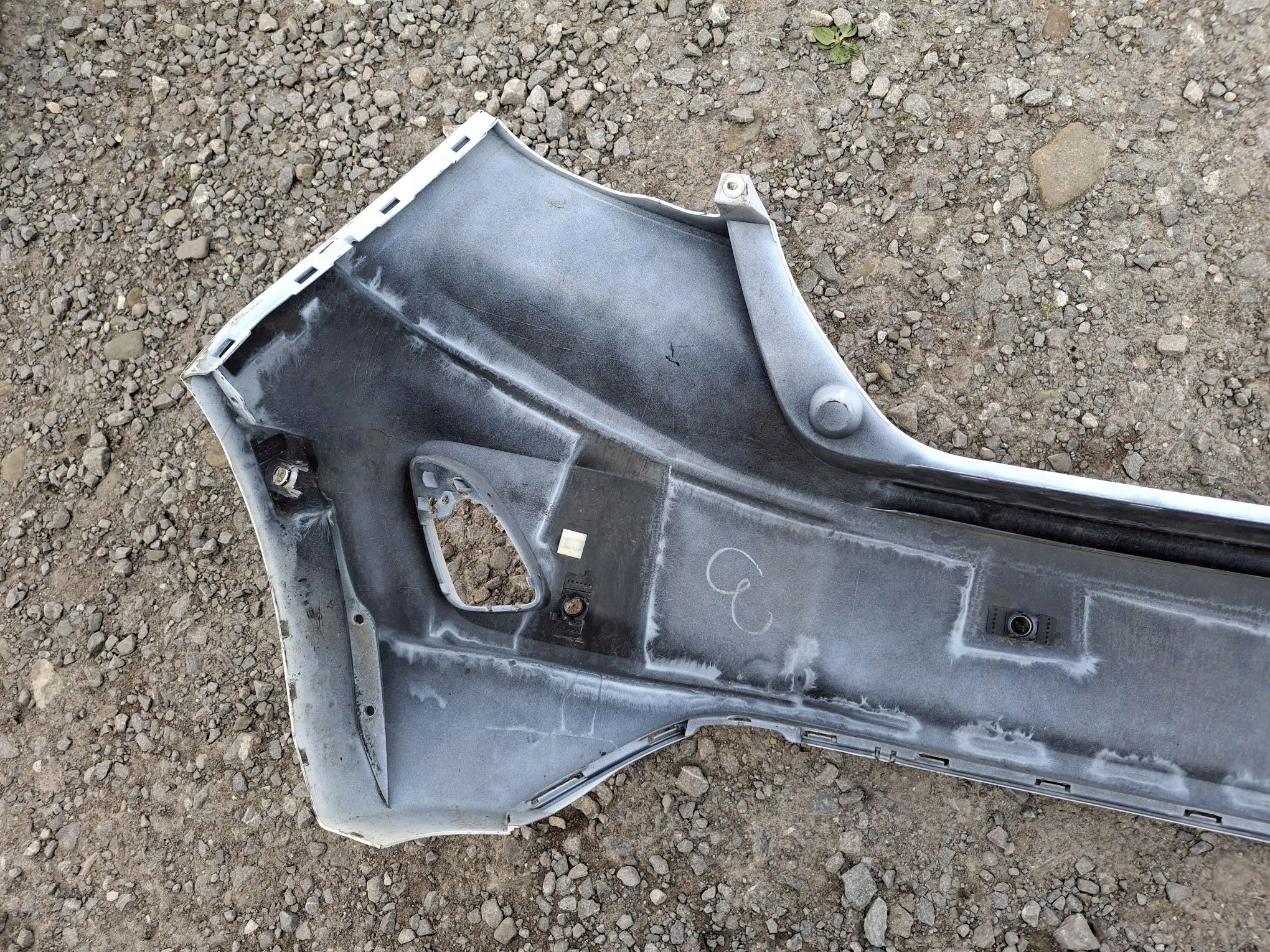 bumper rear FORD FIESTA MK8 2017R->
