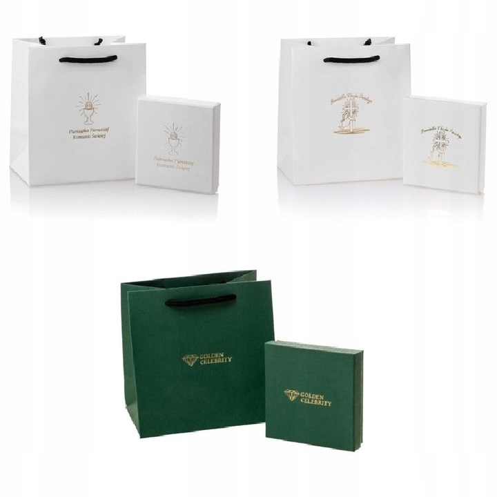 ZŁOTY ŁAŃCUSZEK KOMUNIA SPLOT GUCCI + KRZYŻYK 925 DLA WNUKA, WNUCZKI Okazja chrzest/komunia