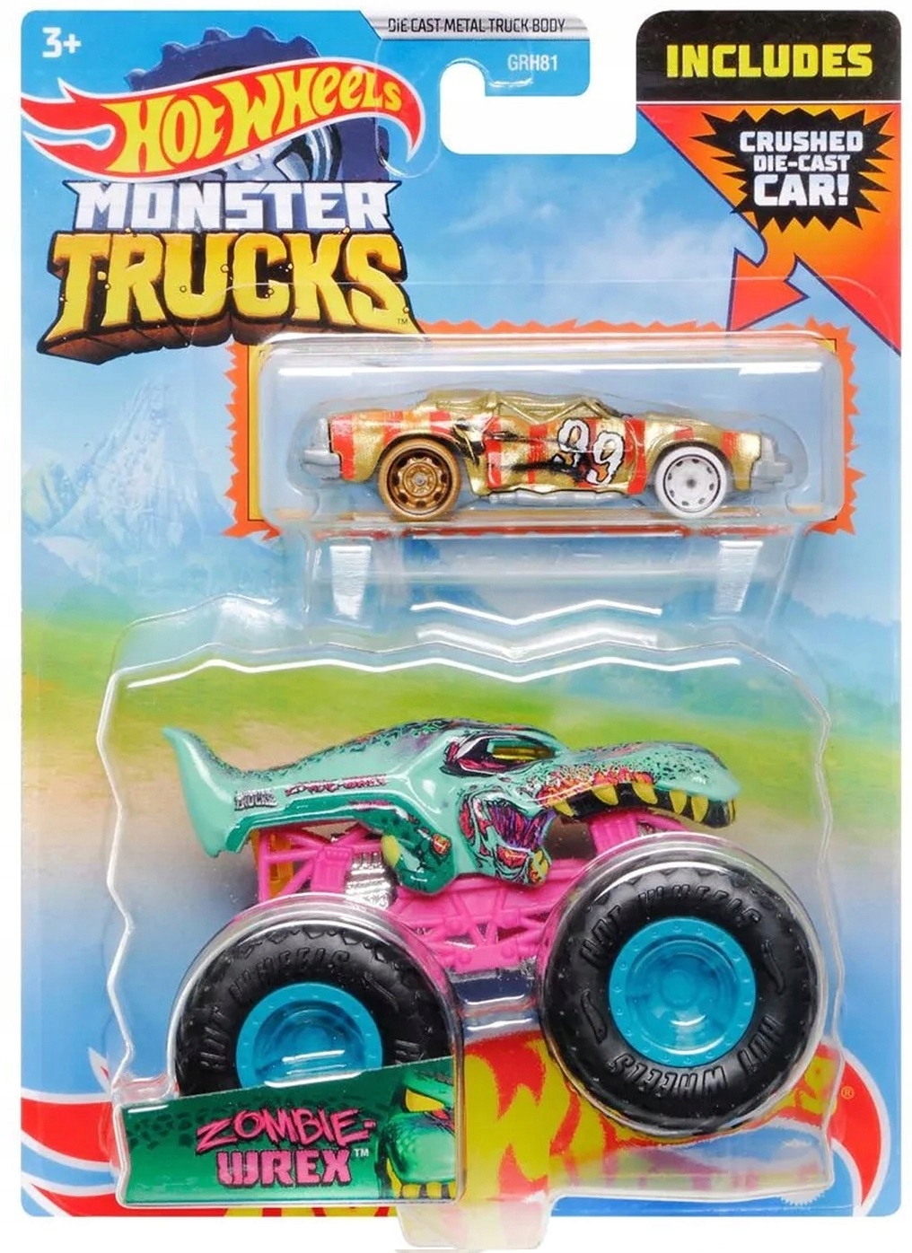 

Zombie Wrex Auta Hot Monster Trucks Resorak
