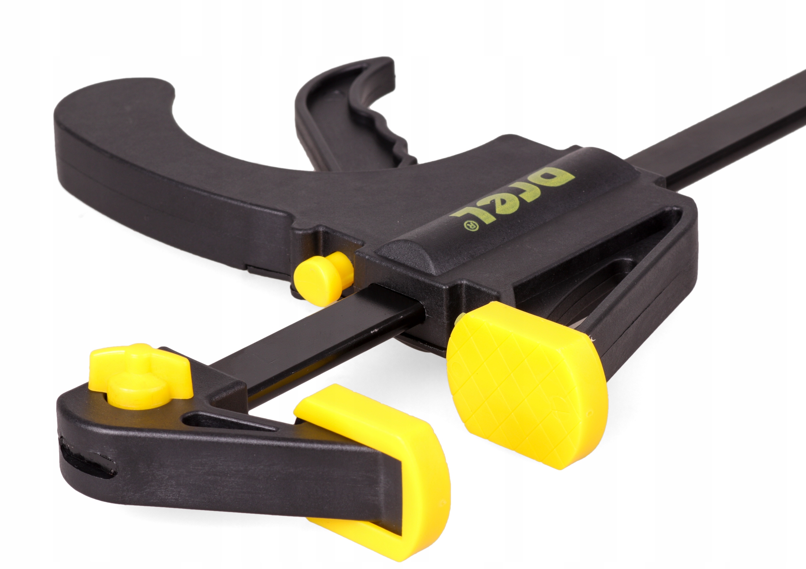 ZESTAW ŚCISKÓW ŚCISK STOLARSKI SZYBKOZACISKOWY JEDNORĘCZNY 150 2szt ŚCISKI Marka Drel