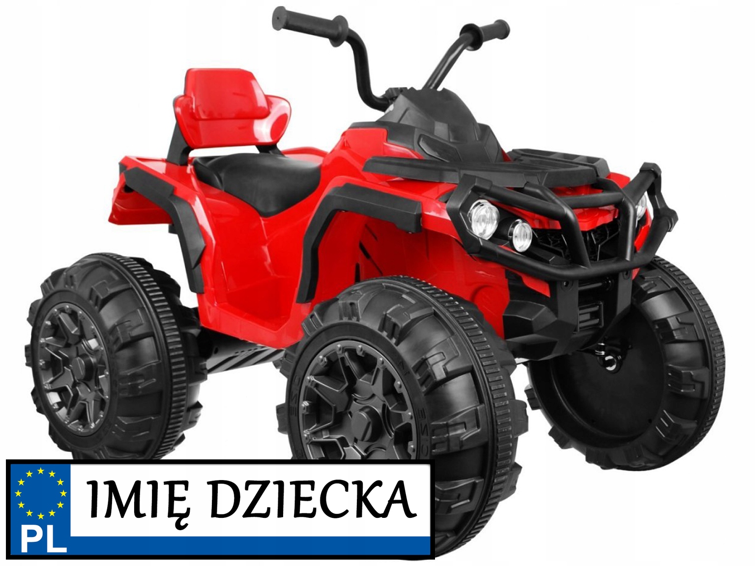 QUAD ELEKTRYCZNY dla dziecka + PILOT 2,4 GHz Długość pojazdu 102 cm